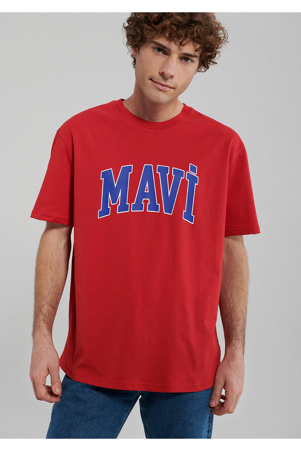 تيشيرت Mavi لون أحمر