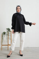 قميص CNG MODA لون أسود