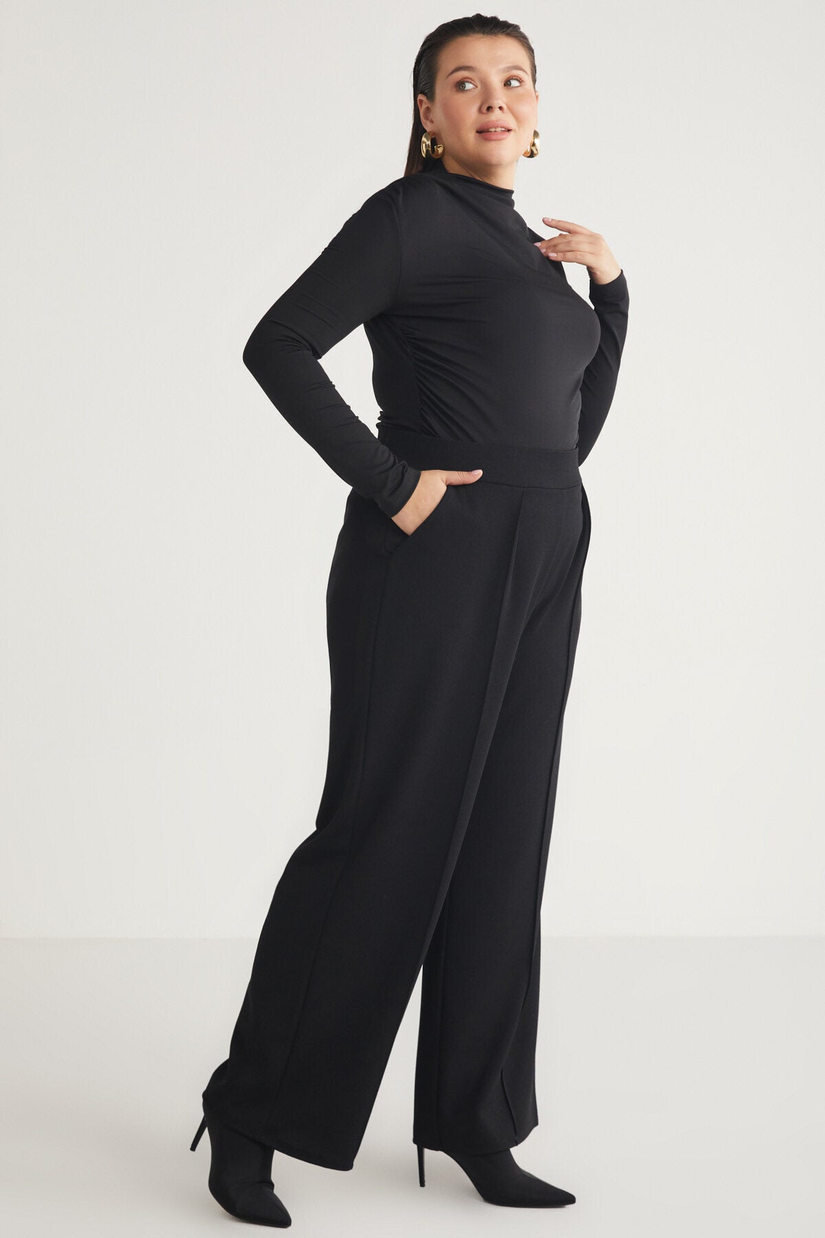 بنطال ETHIQUET لون أسود