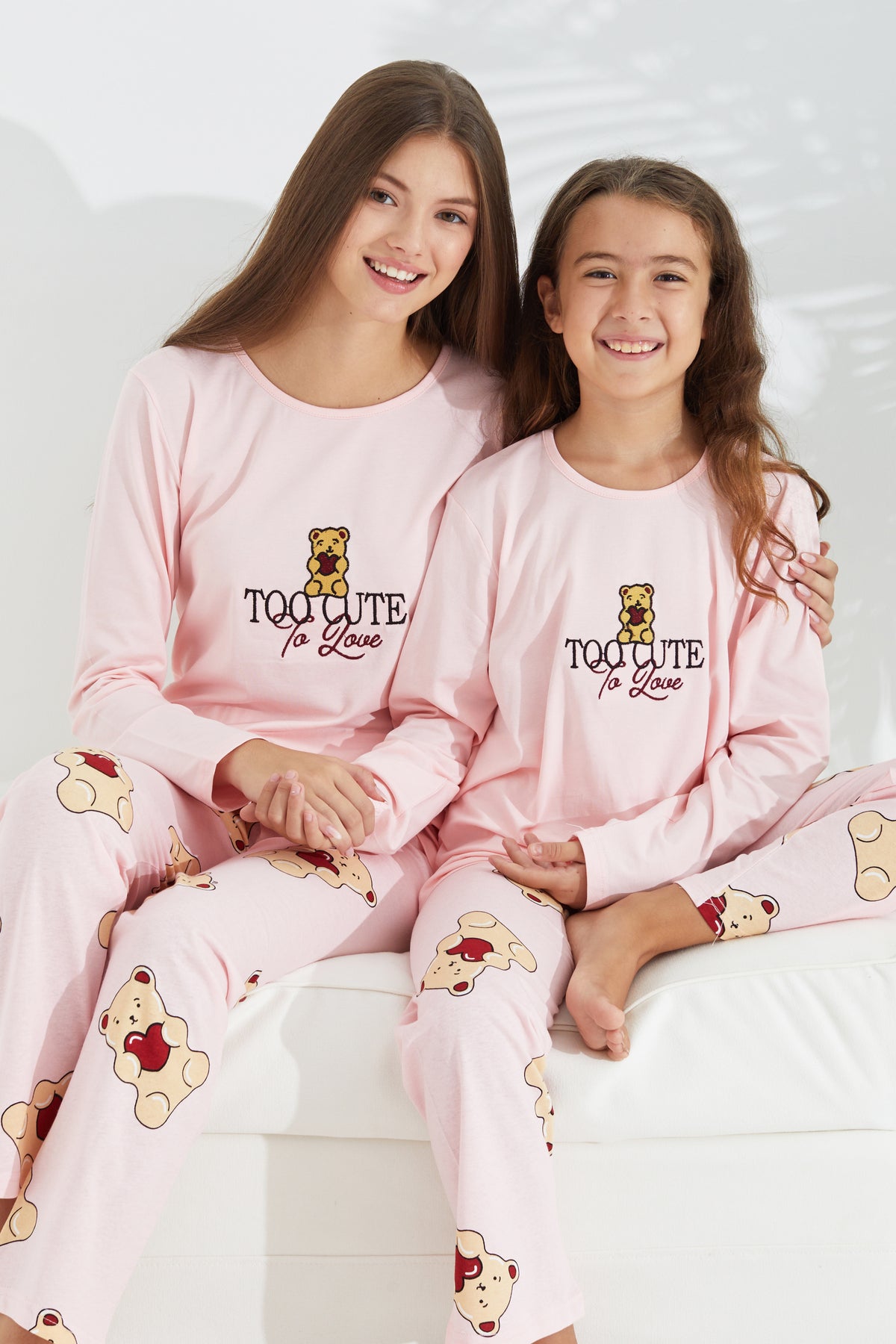 طقم بيجاما Siyah İnci لون أبيض