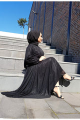 فستان للمحجبات MY DREAM لون أسود