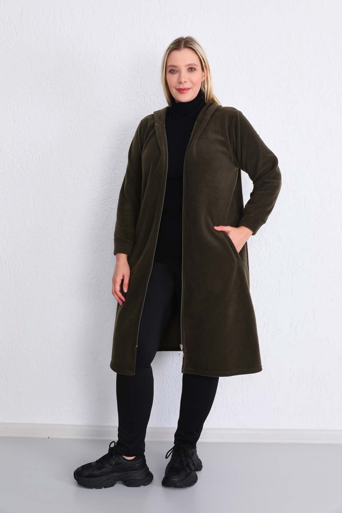 جاكيت خفيف Kardelen Butik Ümraniye لون كاكي
