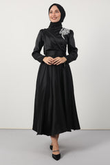 فستان سهرة giz astore لون أسود