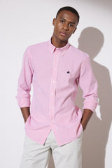 قميص BROOKS BROTHERS لون أحمر