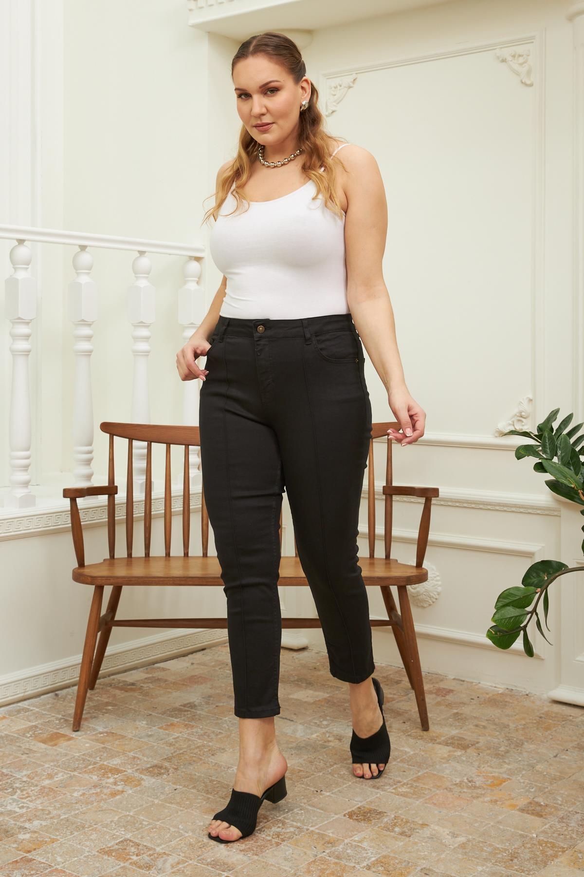 بنطال Rmg لون أسود