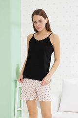 طقم بيجاما Siyah İnci لون غني بالألوان