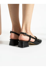 حذاء كلاسيكي بكعب Alemdar Shoes لون أسود