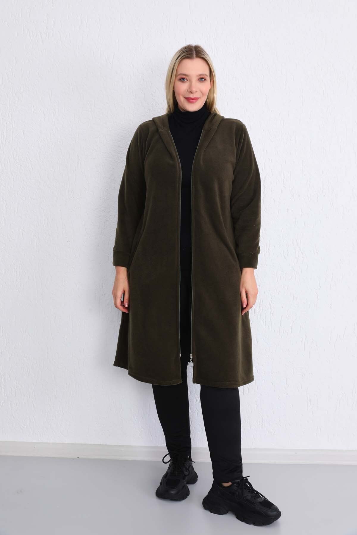 جاكيت خفيف Kardelen Butik Ümraniye لون كاكي