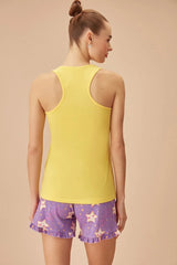 طقم بيجاما Suwen لون أصفر