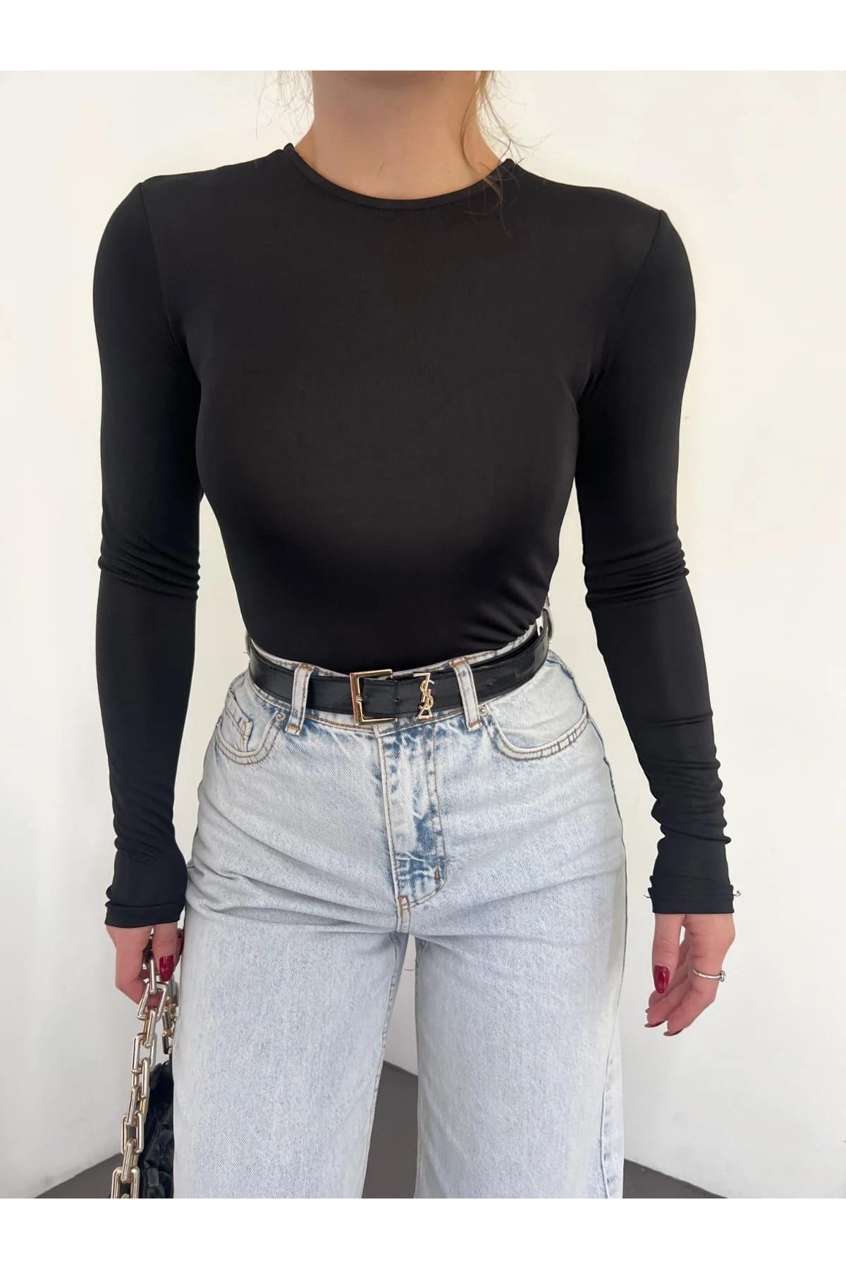 بلوزة Fav Style لون أسود