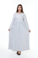 فستان mervemoda لون رمادي