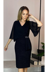 فستان سهرة gesmoda لون أسود