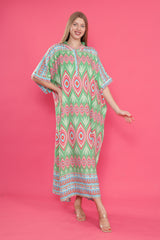 فستان mervemoda لون أزرق غامق