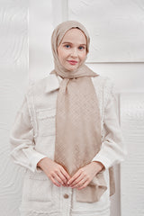 شال ARMANDA لون بني