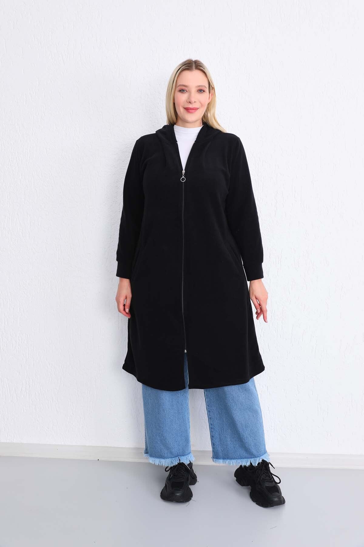 جاكيت خفيف Kardelen Butik Ümraniye لون أسود