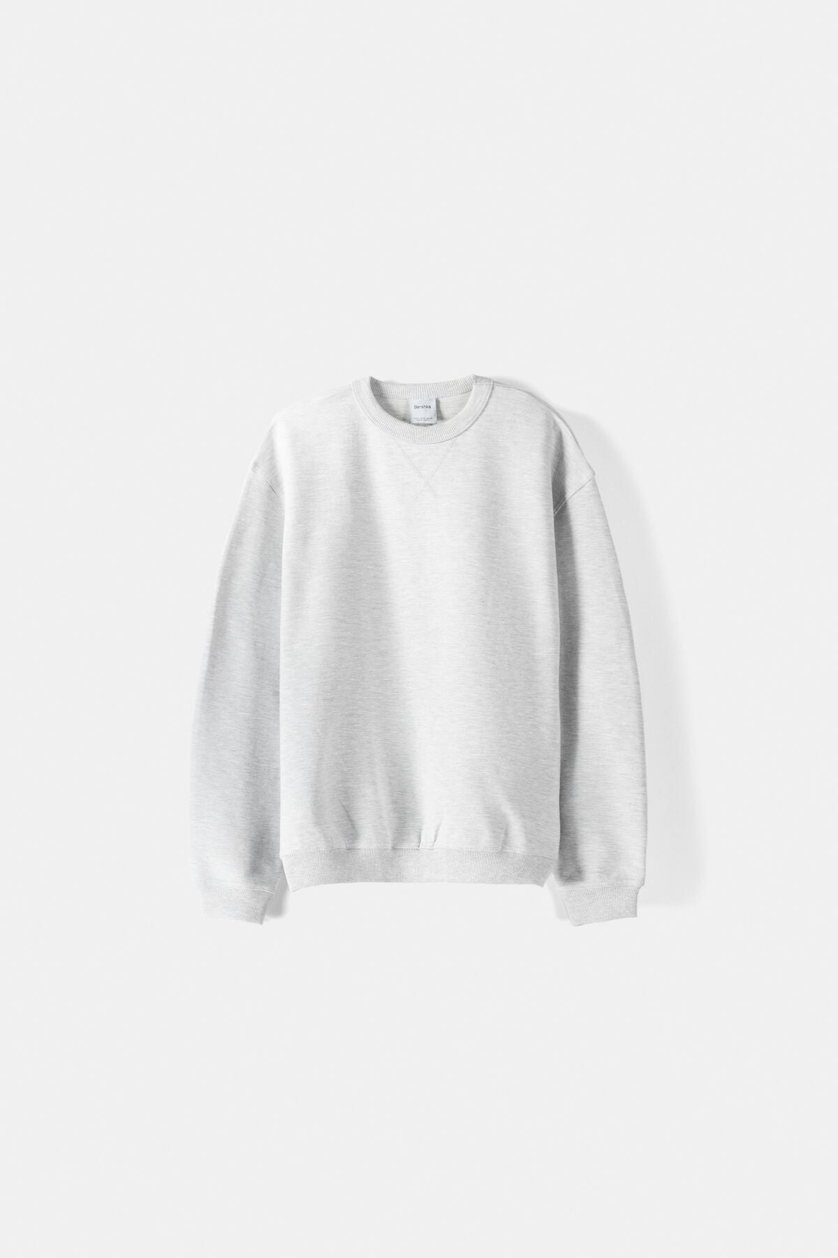 هودي Bershka لون رمادي