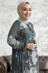 فستان InStyle لون كاكي