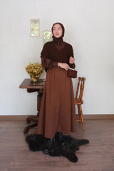 تنورة ceylan otantik لون بني