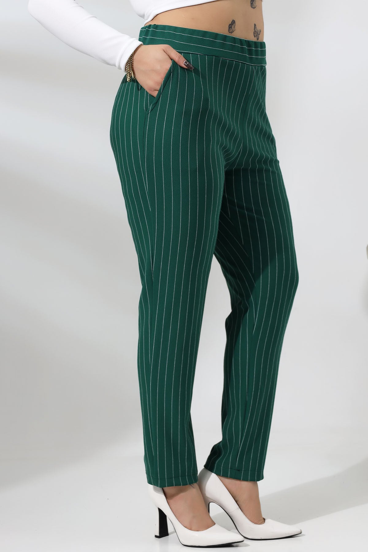 بنطال Mooi XXL لون أخضر