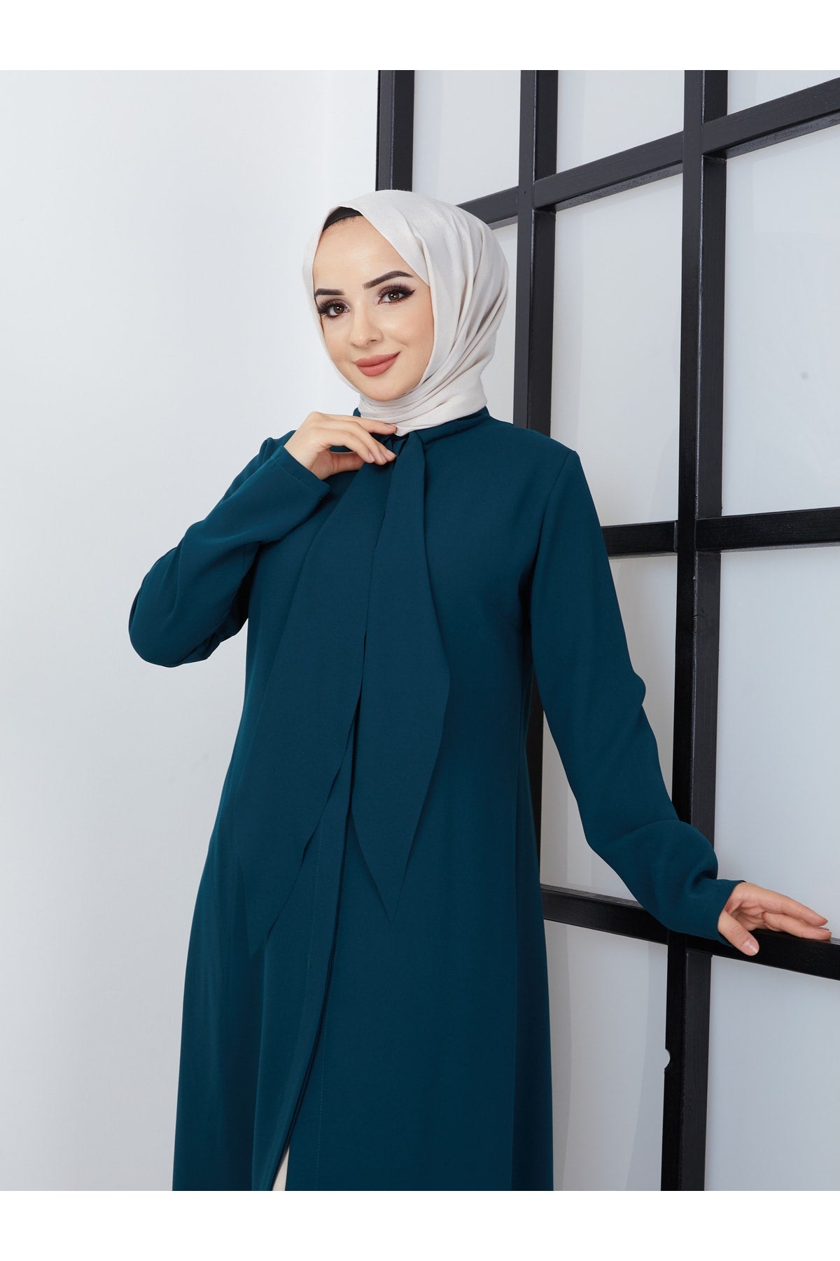 تونيك BELLİNA لون أخضر
