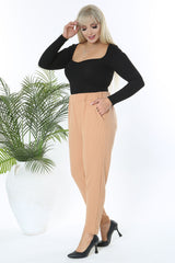 بنطال Mooi XXL لون بيج