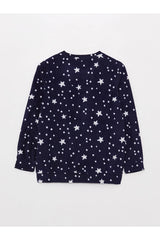 طقم بيجاما LC Waikiki لون أزرق غامق