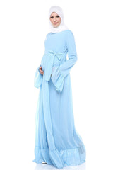 فستان MODA LABİO لون أزرق
