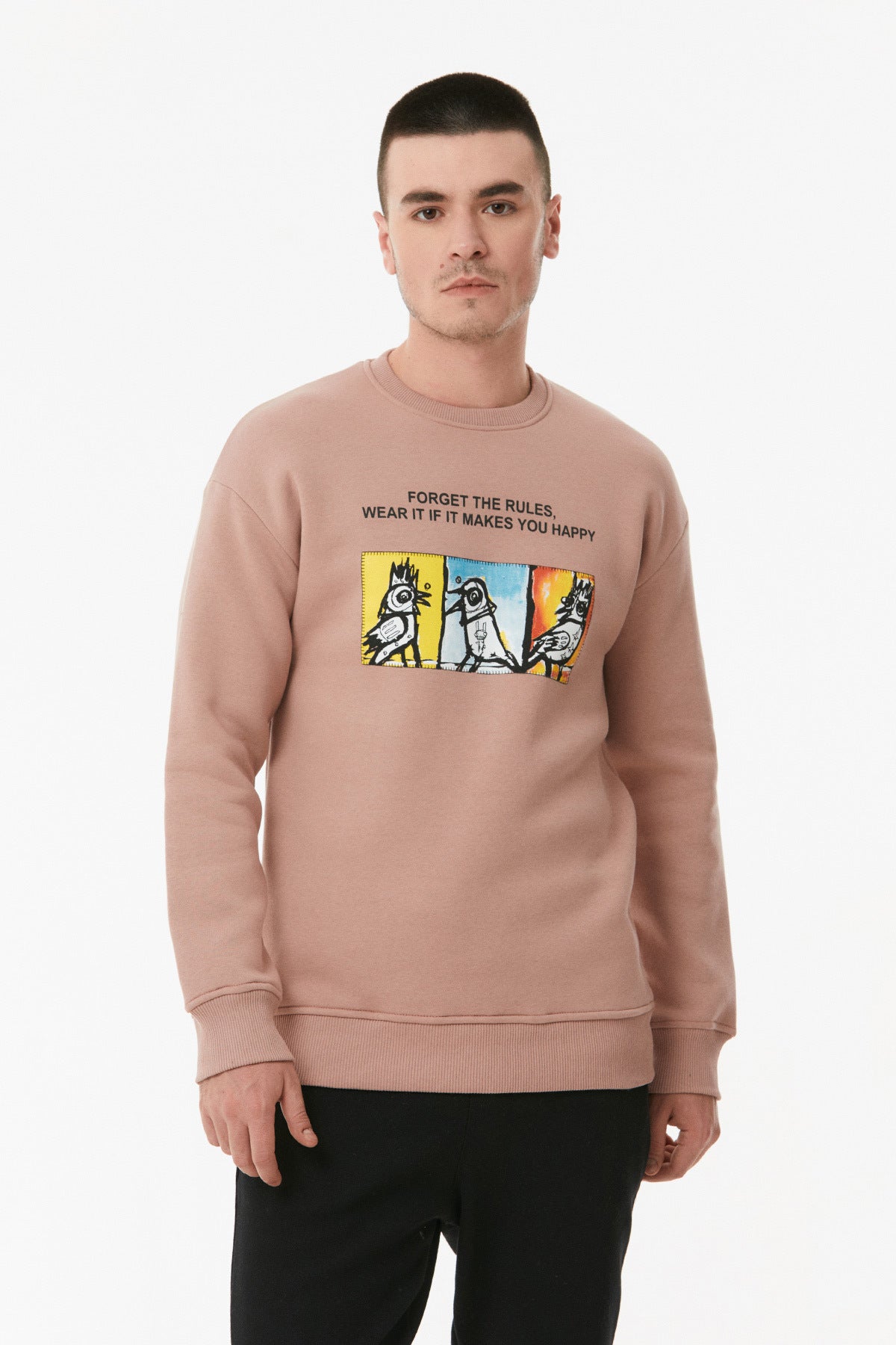 هودي Fullamoda لون زهري