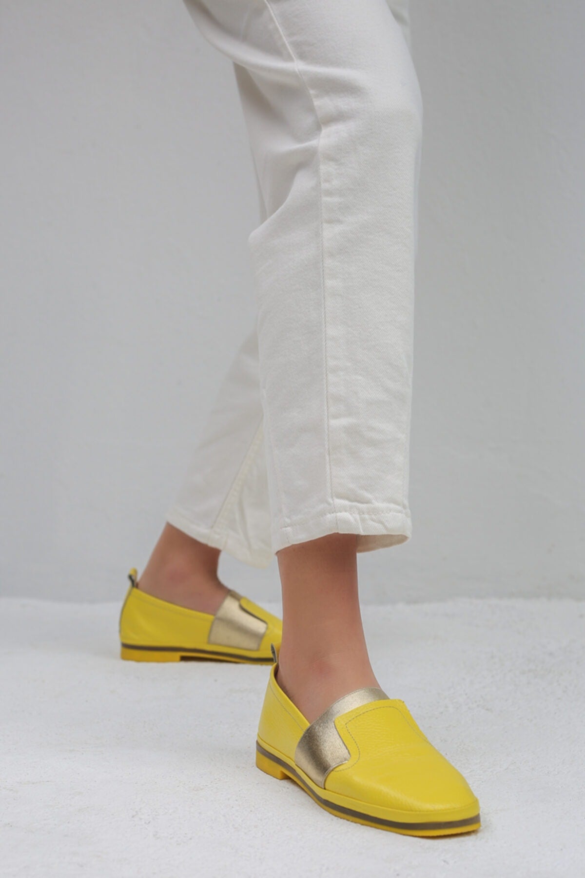 باليرينا ELİT SHOES لون أصفر
