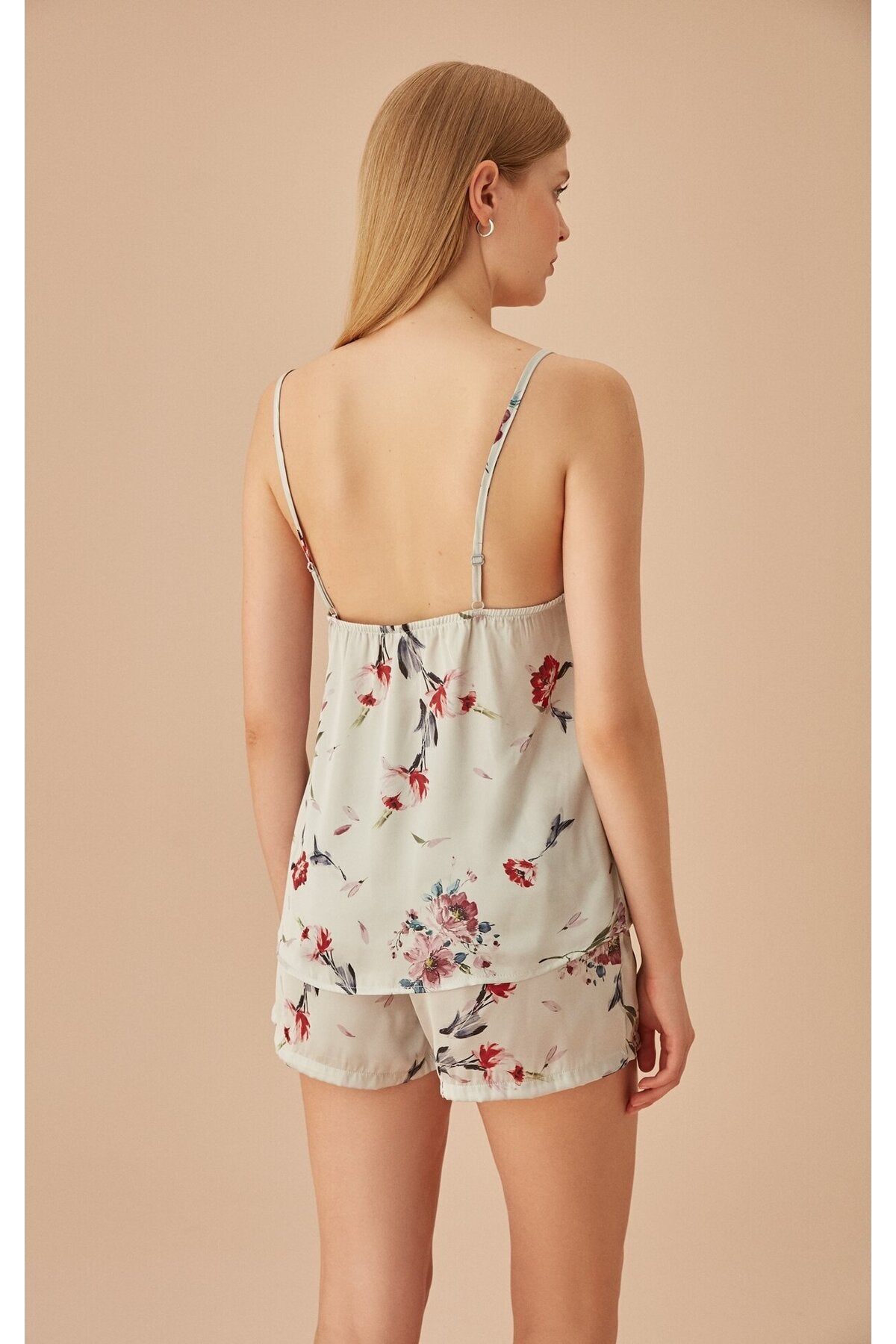 طقم بيجاما Suwen لون رمادي