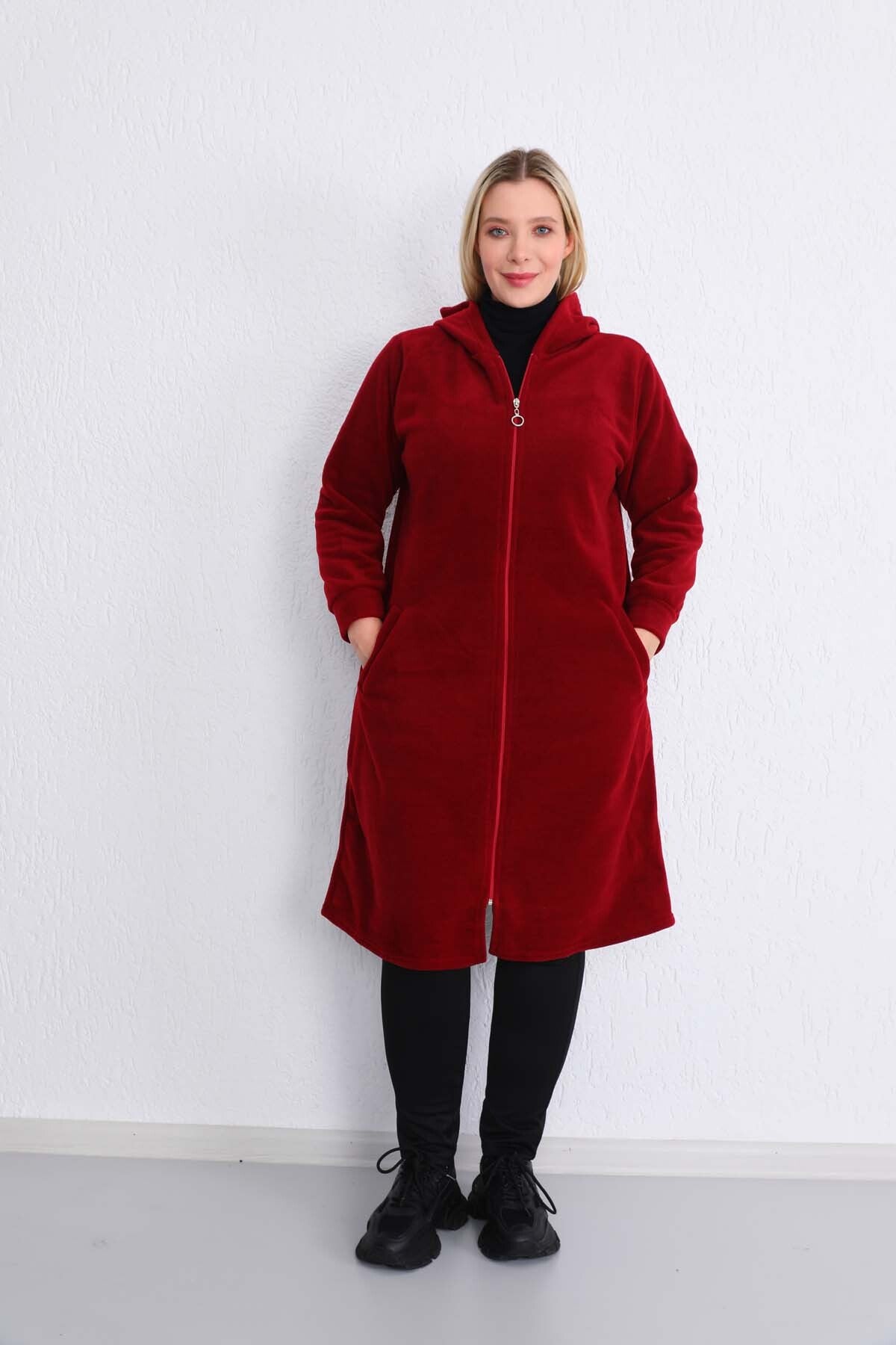 جاكيت خفيف Kardelen Butik Ümraniye لون بوردو