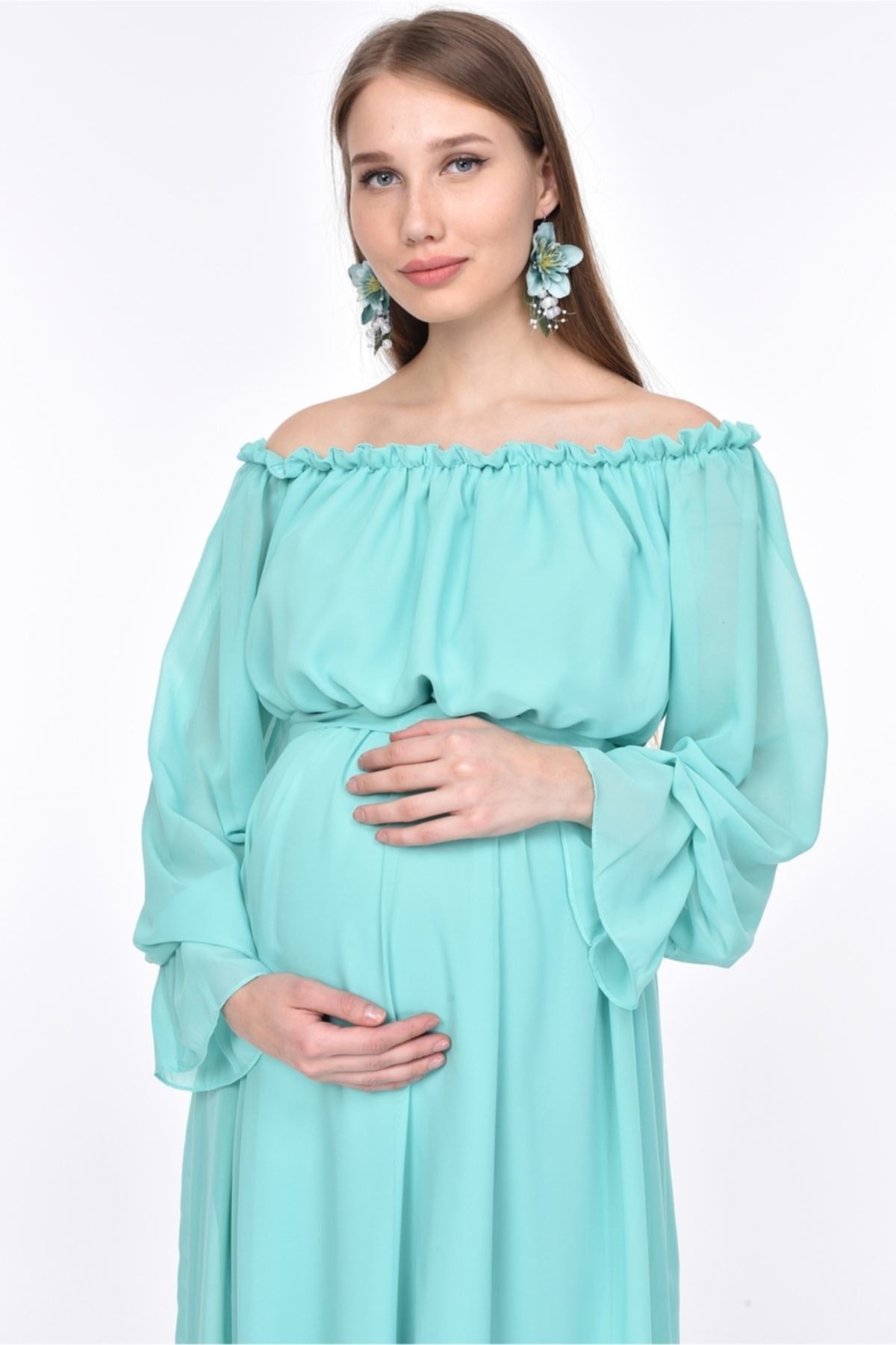 فستان MODA LABİO لون أخضر
