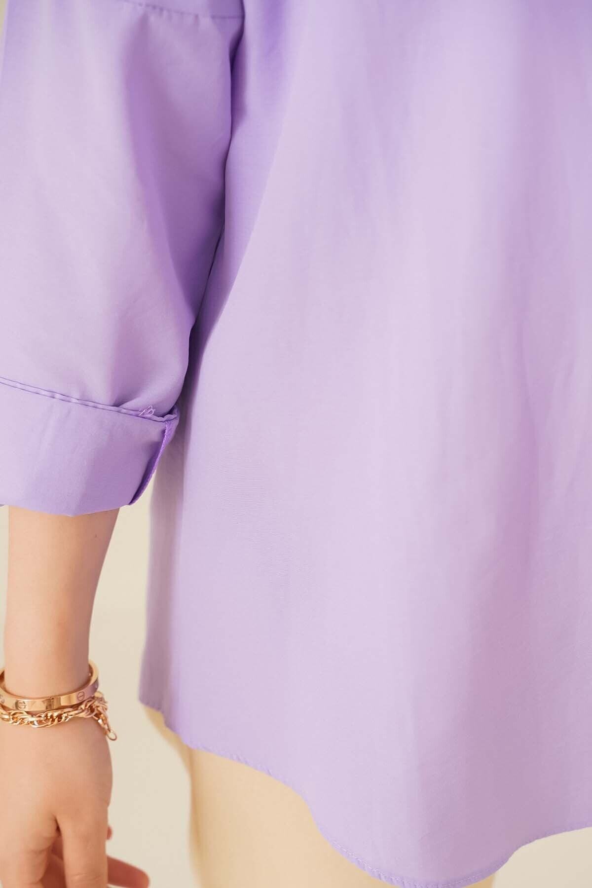 قميص asilmoda لون بنفسجي