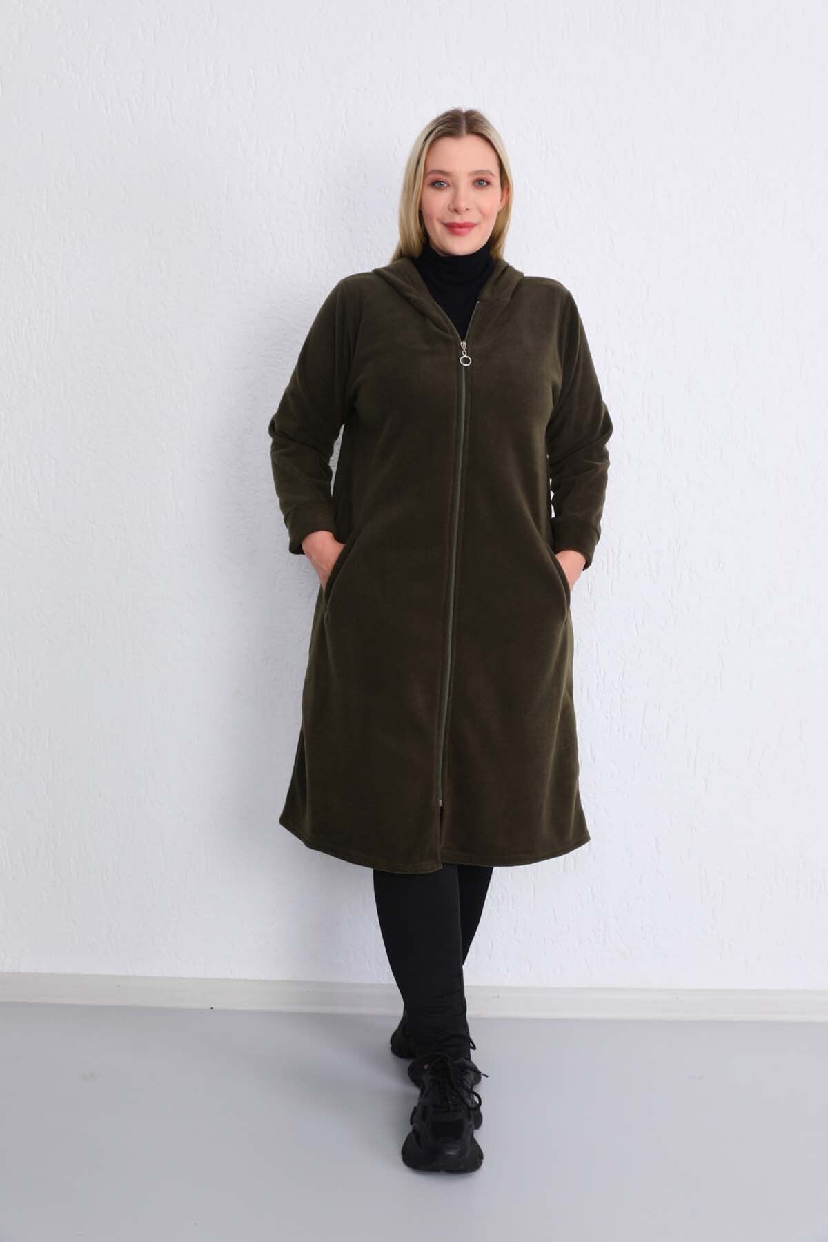 جاكيت خفيف Kardelen Butik Ümraniye لون كاكي