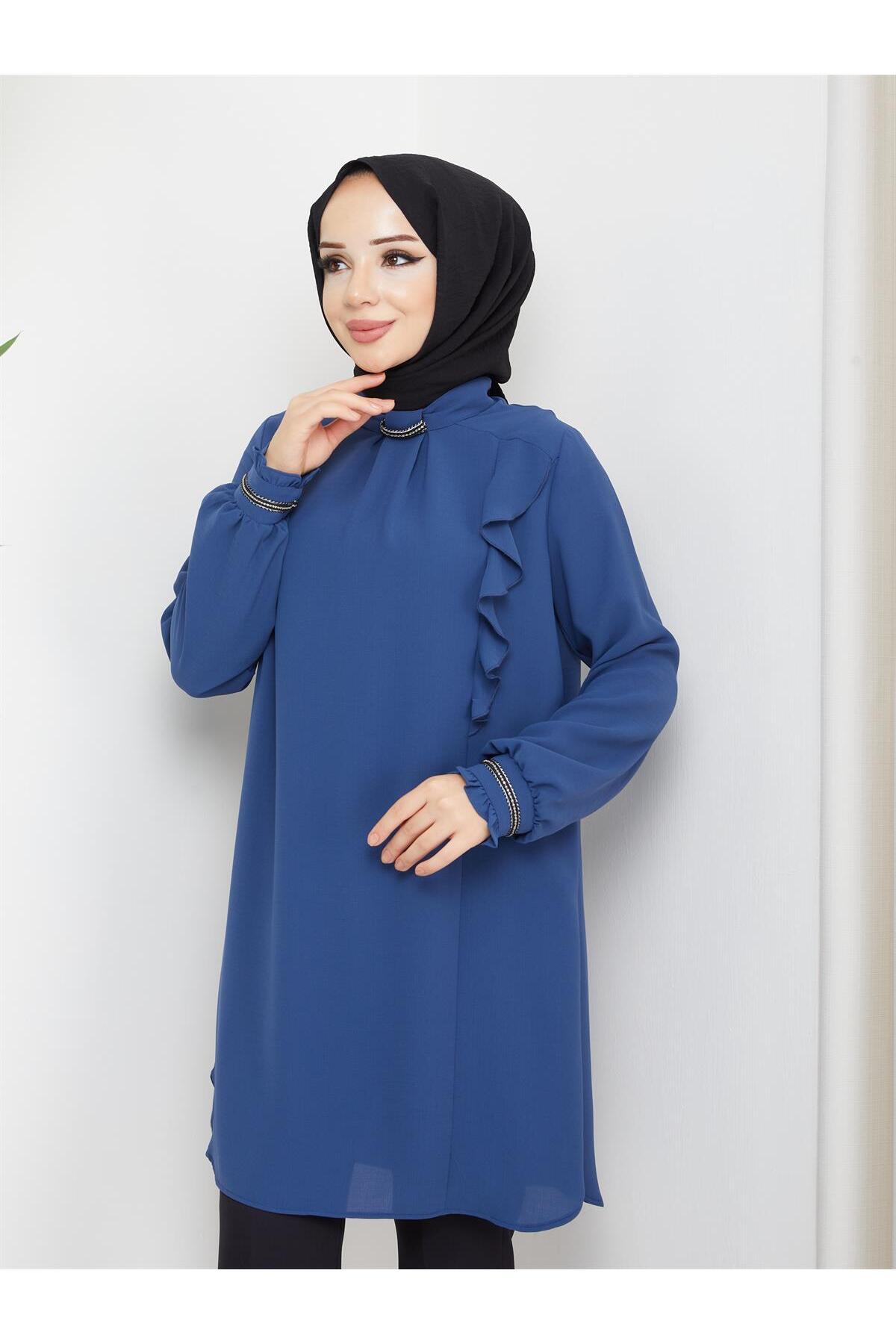 تونيك Doque لون أزرق غامق