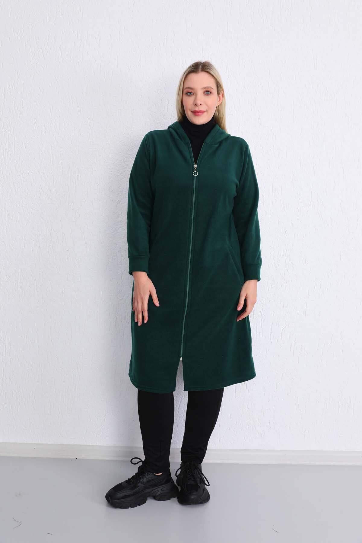 جاكيت خفيف Kardelen Butik Ümraniye لون أخضر