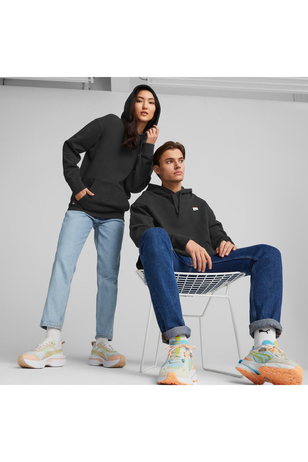 هودي Puma لون أبيض