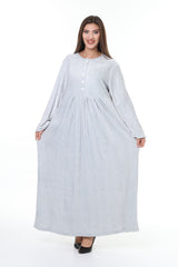 فستان mervemoda لون رمادي