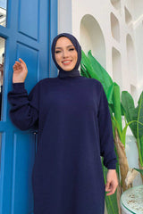 تونيك Bym Fashion لون أزرق غامق