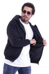 معطف واق من المطر & الرياح GAREN لون أسود