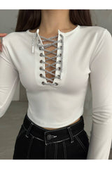 بلوزة Fav Style لون أبيض