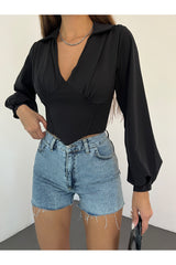 بلوزة Fav Style لون أسود