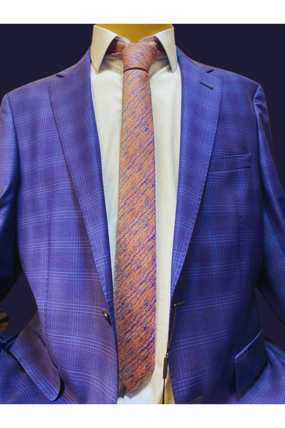 بدلة Pierre Cardin لون أزرق غامق