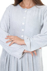فستان mervemoda لون رمادي