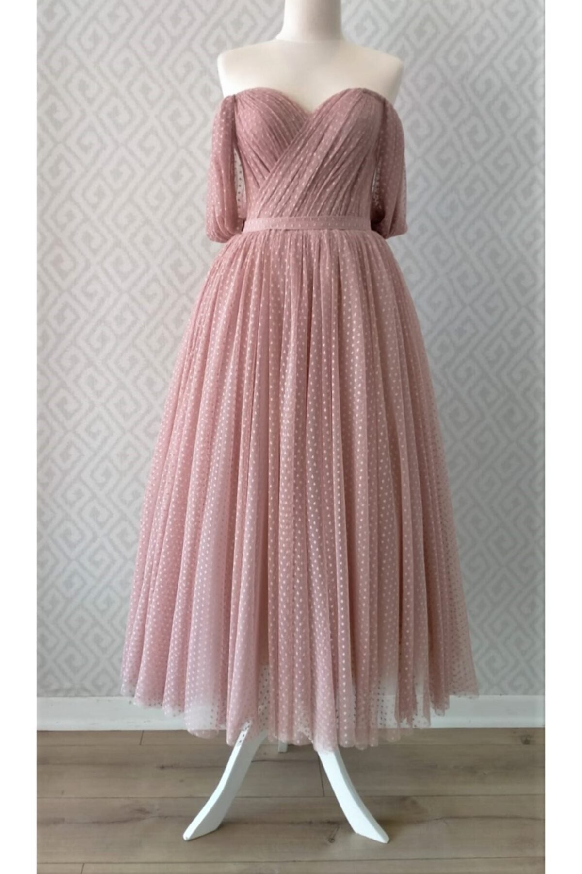 فستان سهرة Lenta Moda لون زهري