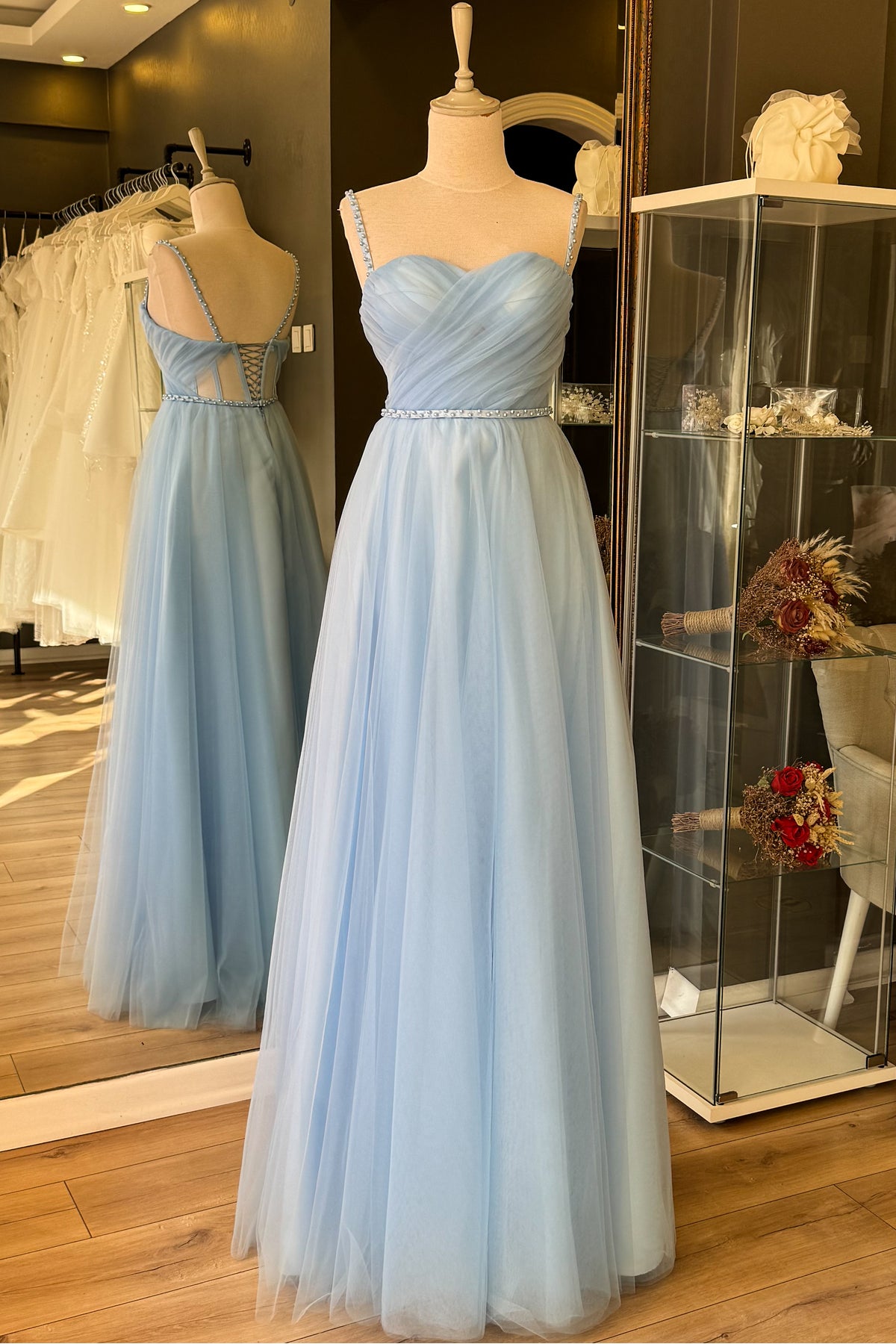 فستان سهرة Lenta Moda لون أزرق
