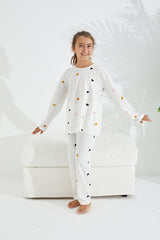 طقم بيجاما Siyah İnci لون أبيض