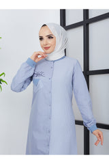 تونيك BELLİNA لون أزرق