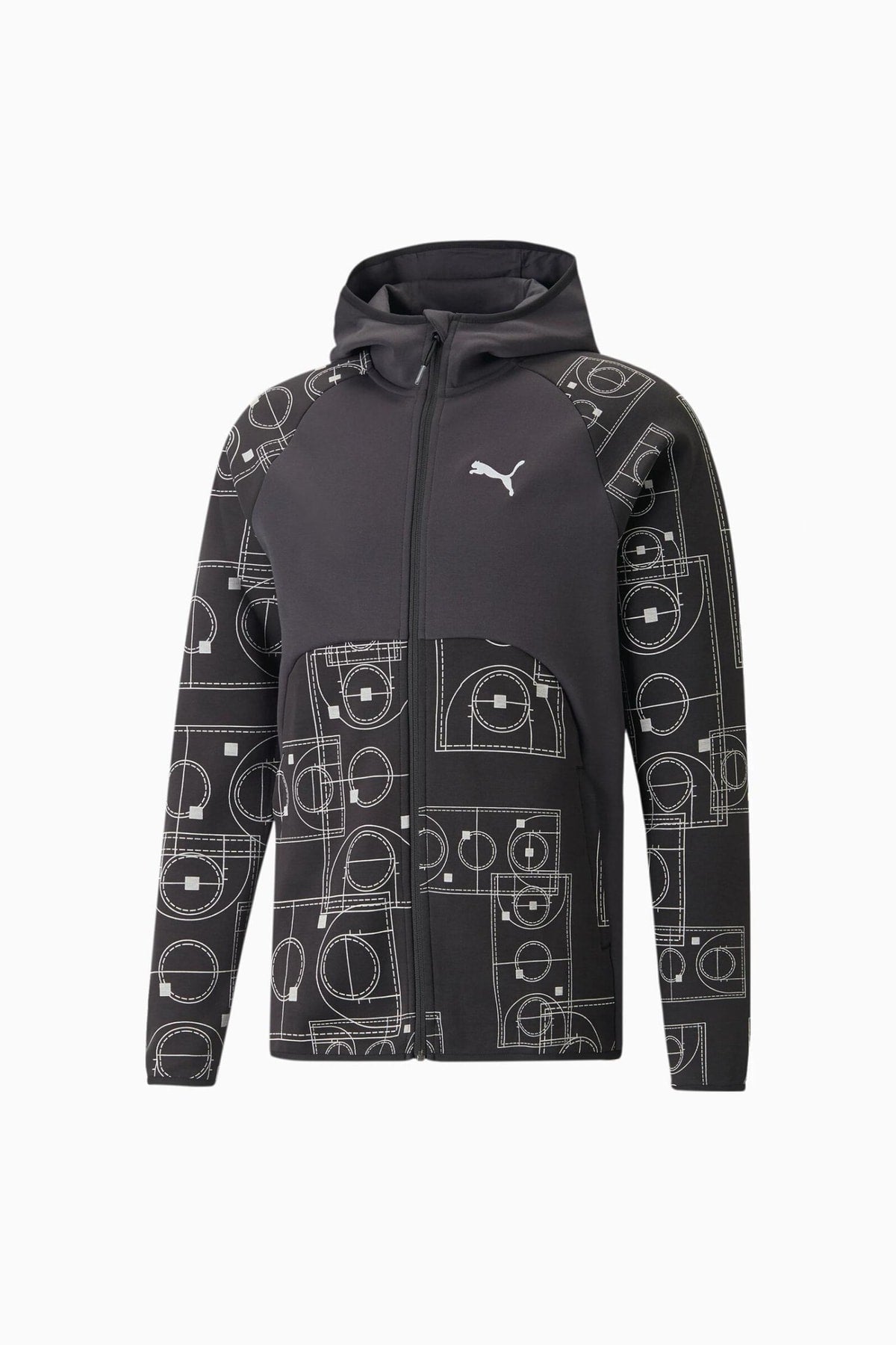 هودي Puma لون بنفسجي