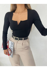 بلوزة Fav Style لون أسود